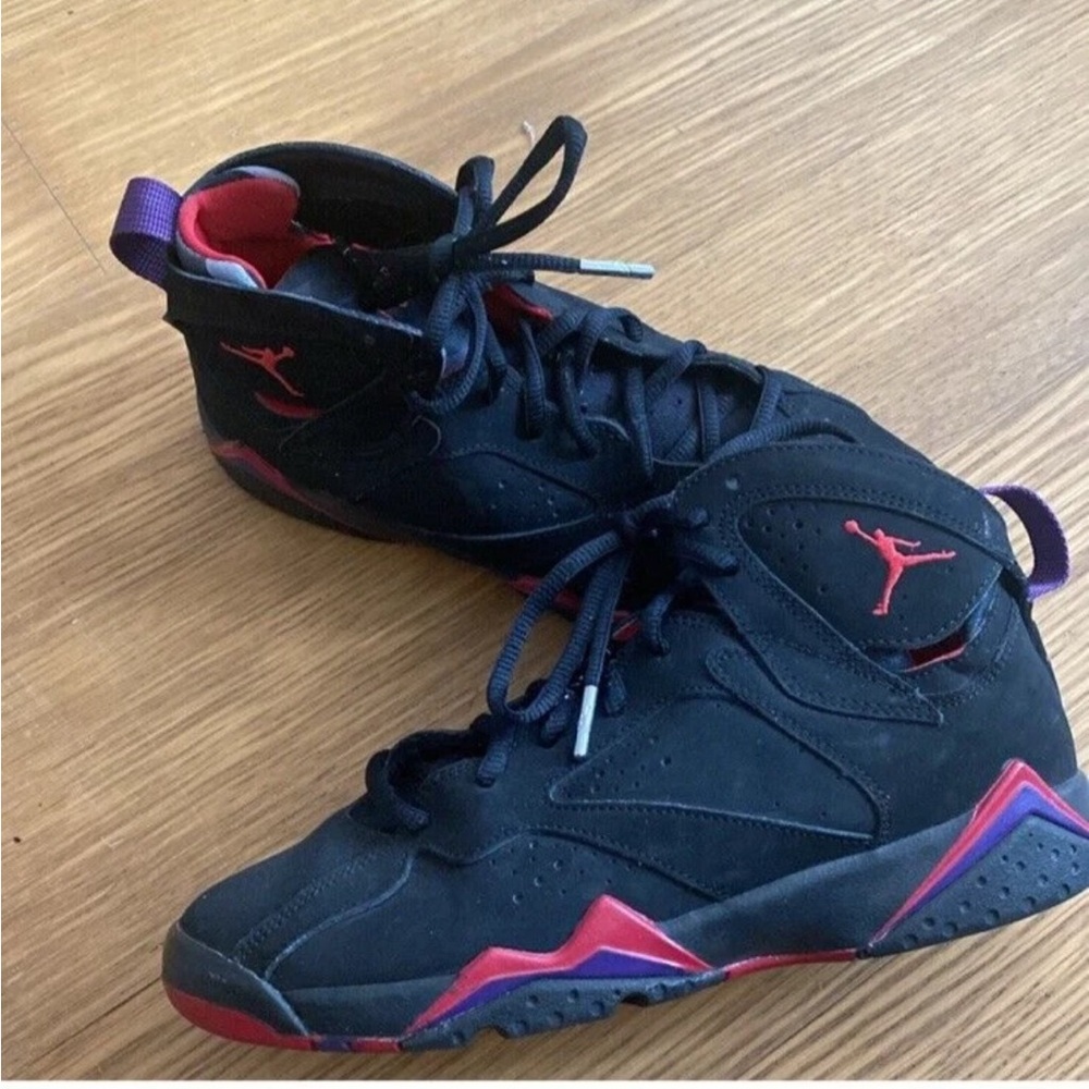 Jordan 7 Retro Raptors Big Kids Boy Shoes Sneakers Size 6.5
